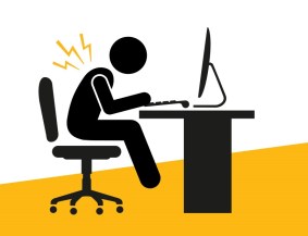 Bad posture can have serious physical consequences